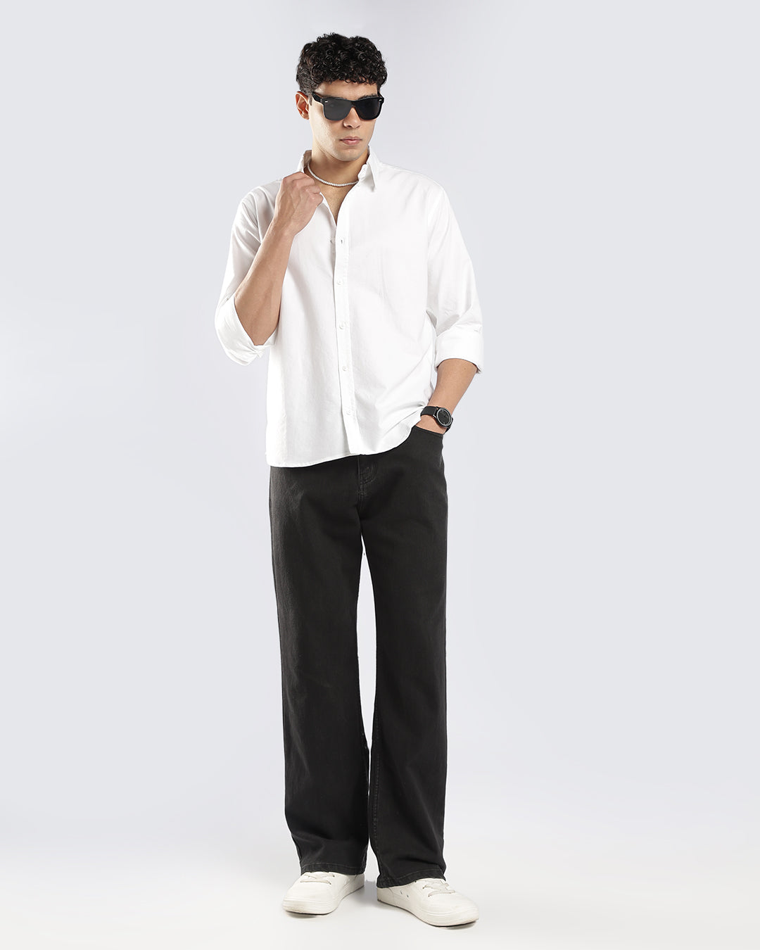 White Button Down Oxford Shirt