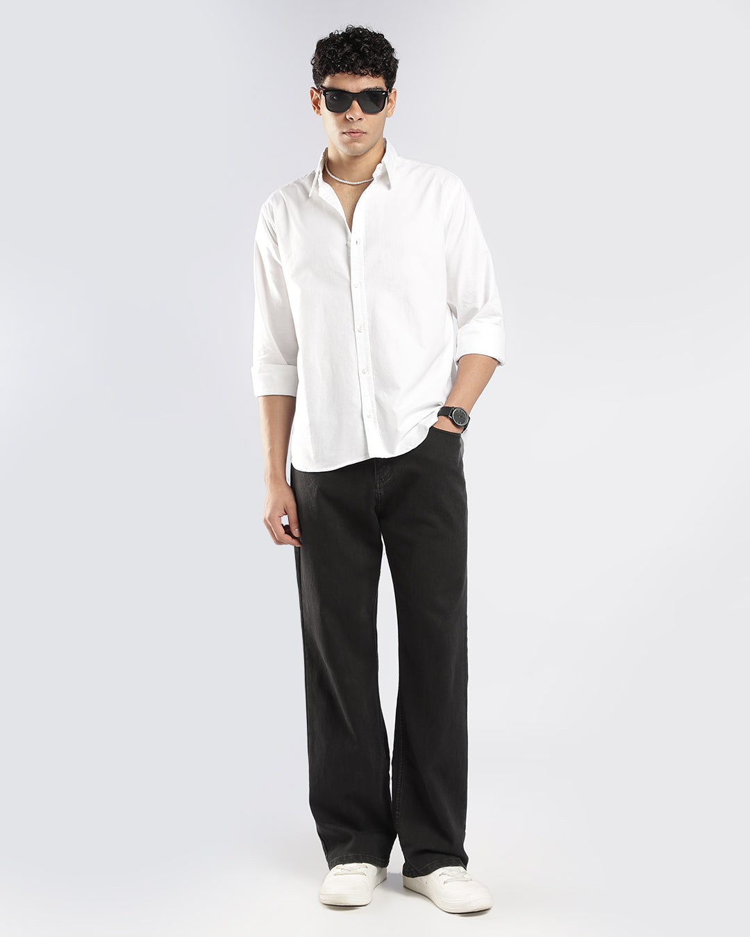 White Button Down Oxford Shirt