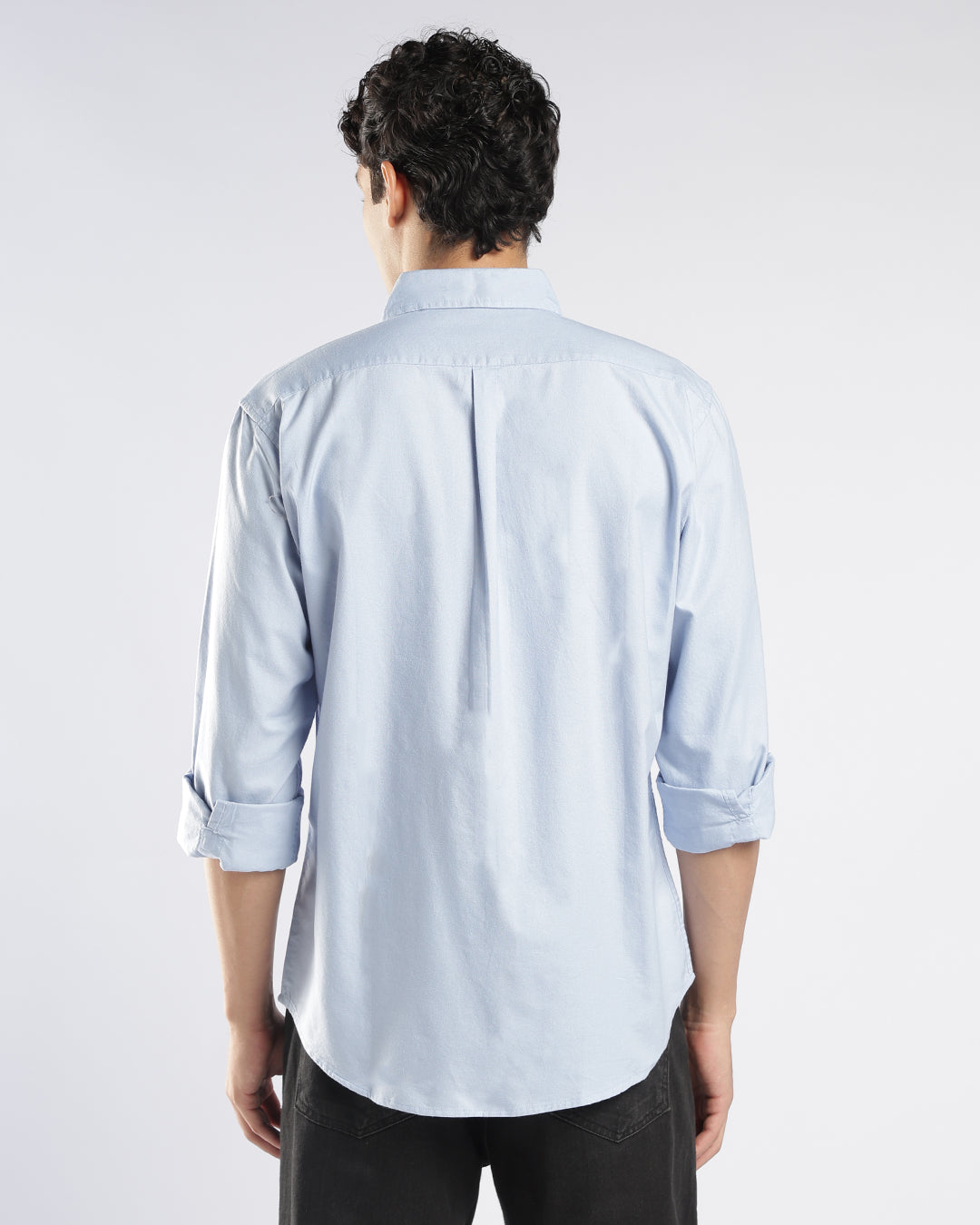 Sky Blue Button Down Oxford Shirt