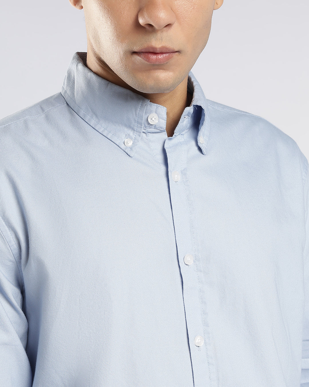 Sky Blue Button Down Oxford Shirt
