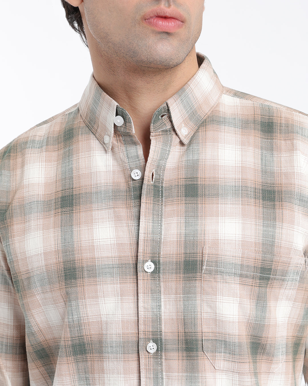 Premium Plaid Check Casual Shirt