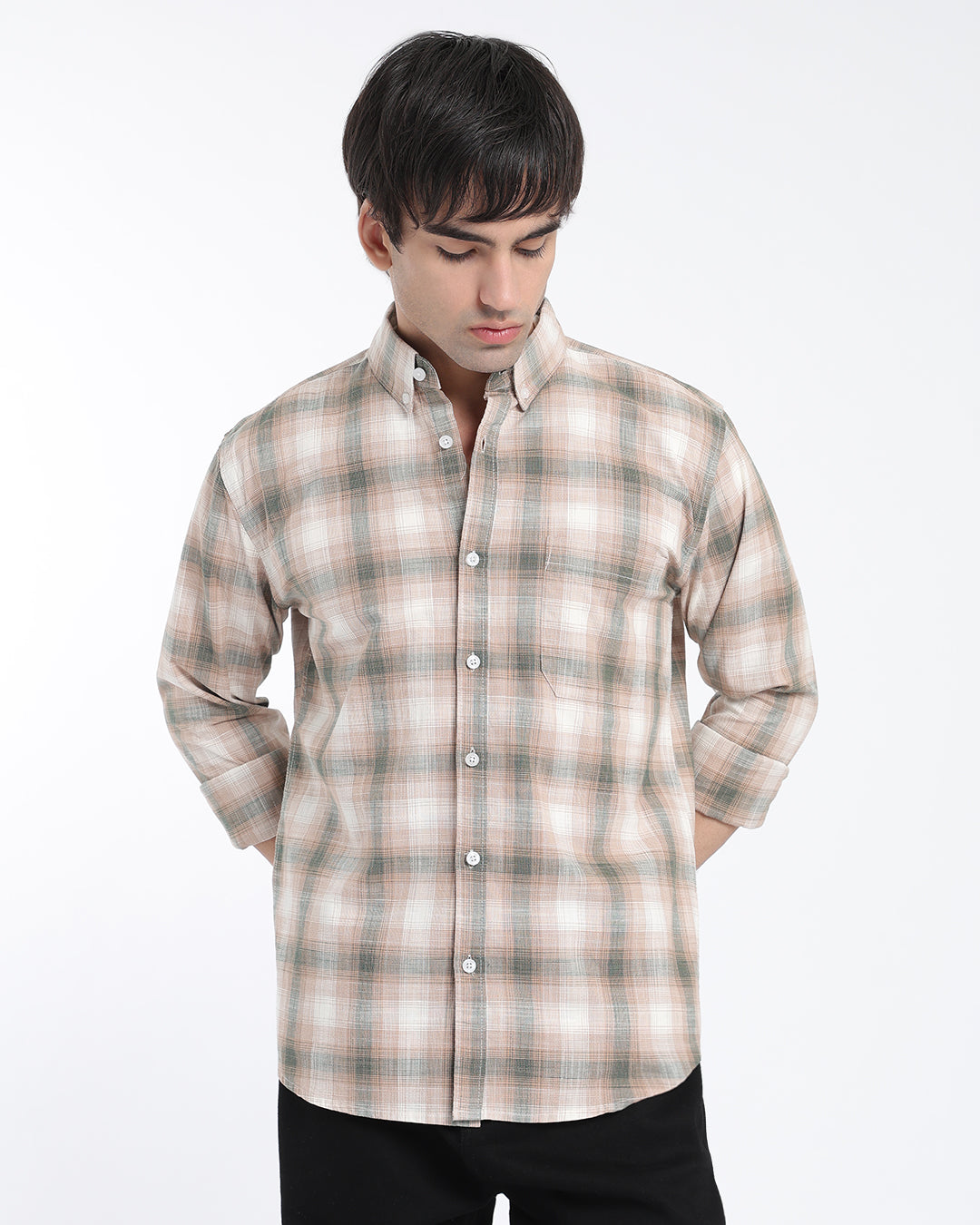 Premium Plaid Check Casual Shirt