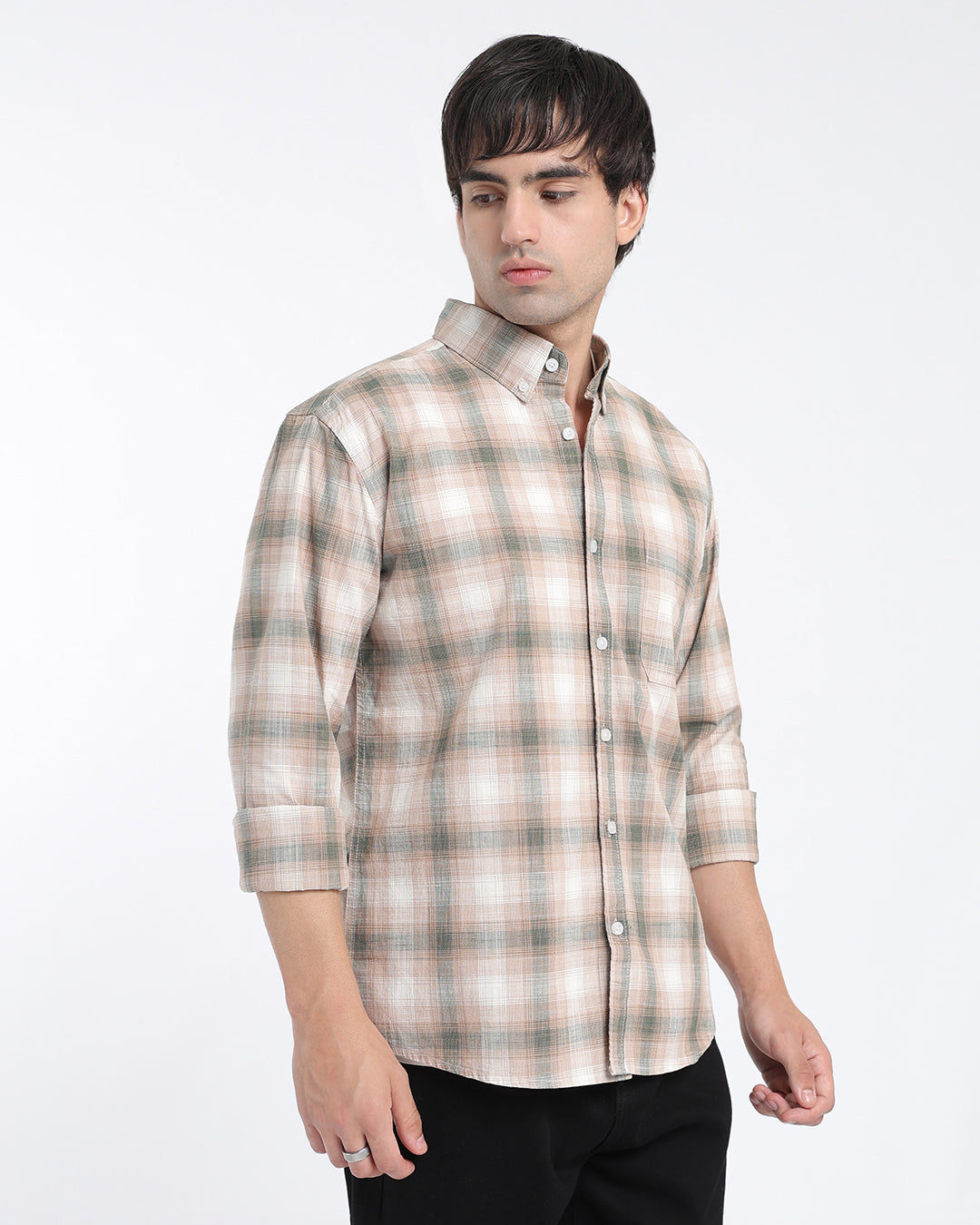 Premium Plaid Check Casual Shirt