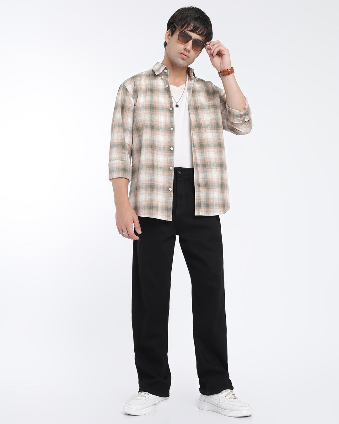 Premium Plaid Check Casual Shirt