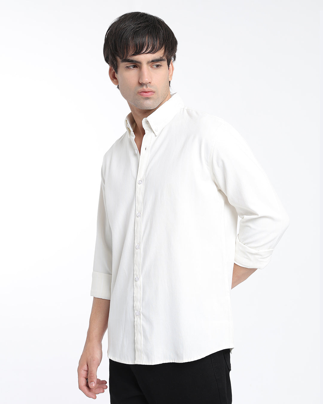 Light Yellow Stripes Oxford Shirt