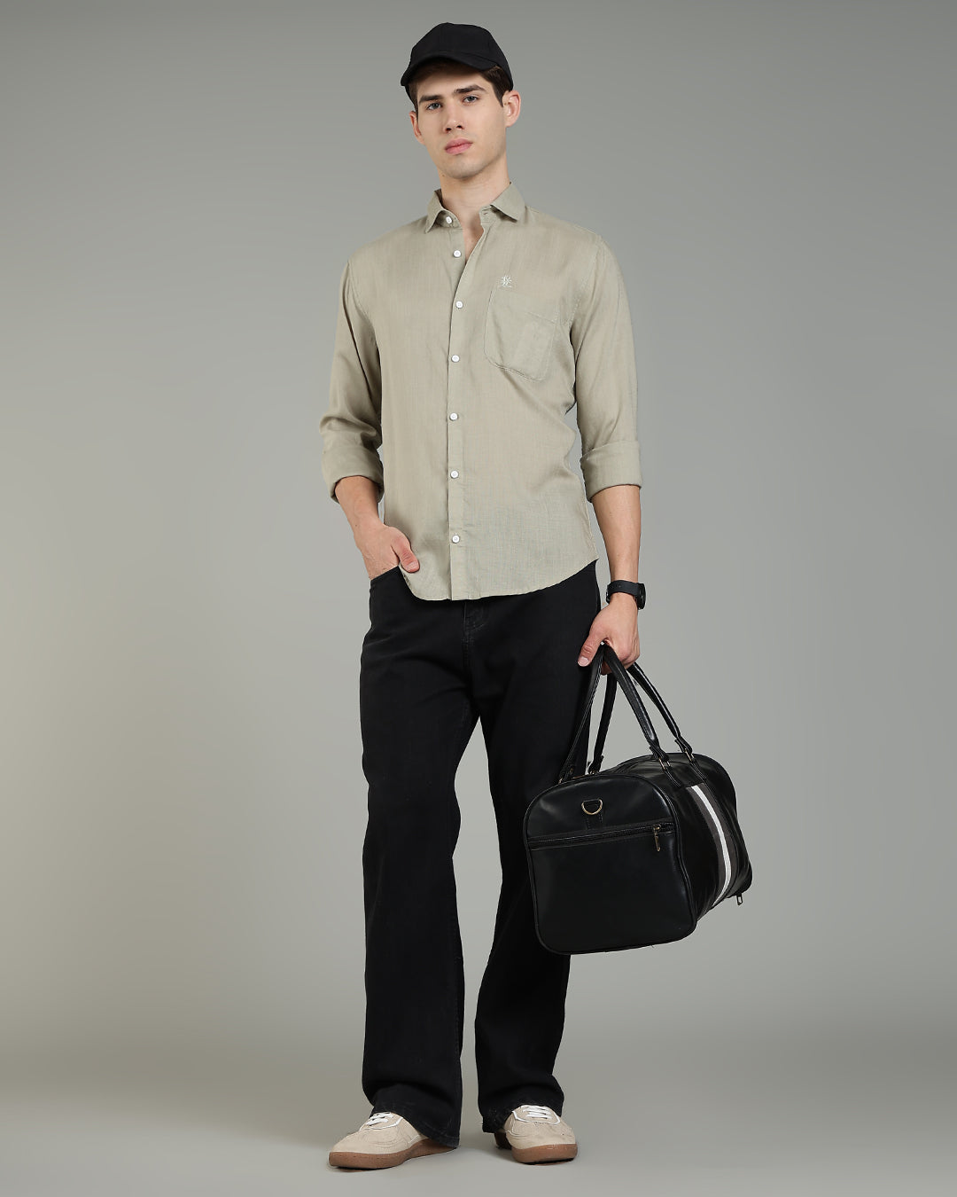 Sage Green Cotton Linen