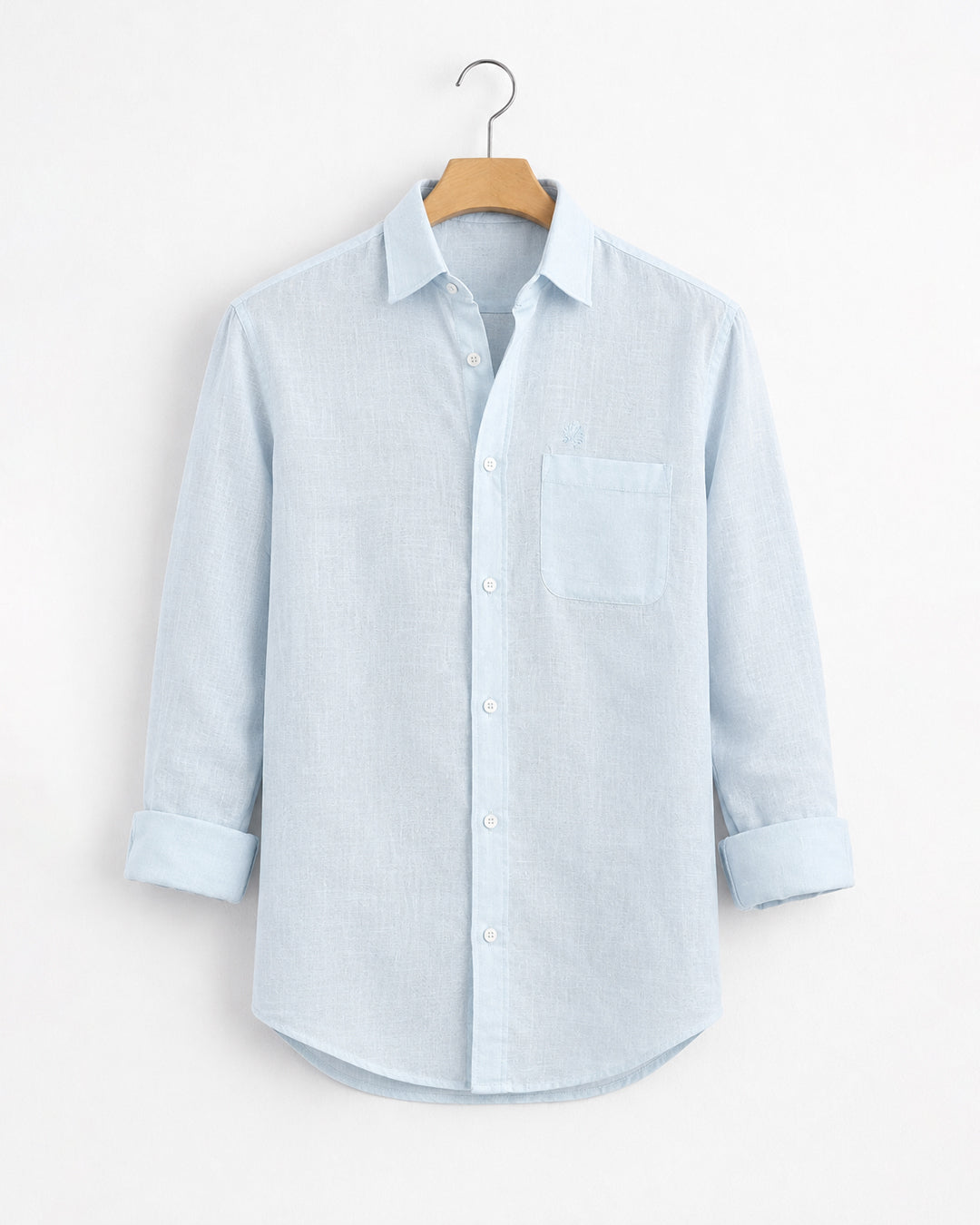 Sky Blue Cotton Linen