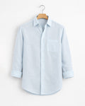 Sky Blue Cotton Linen