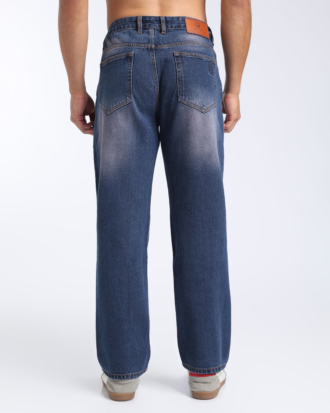 Classic Tinted Blue Straight Fit Jeans