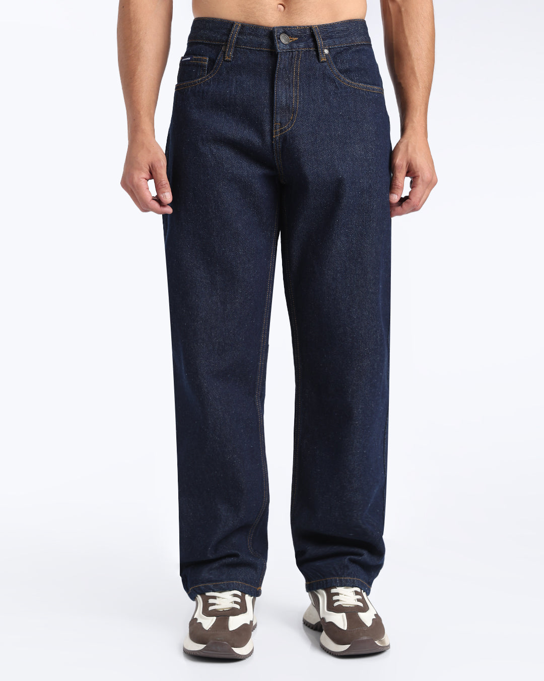 Premium Dark Blue Straight Fit Jeans