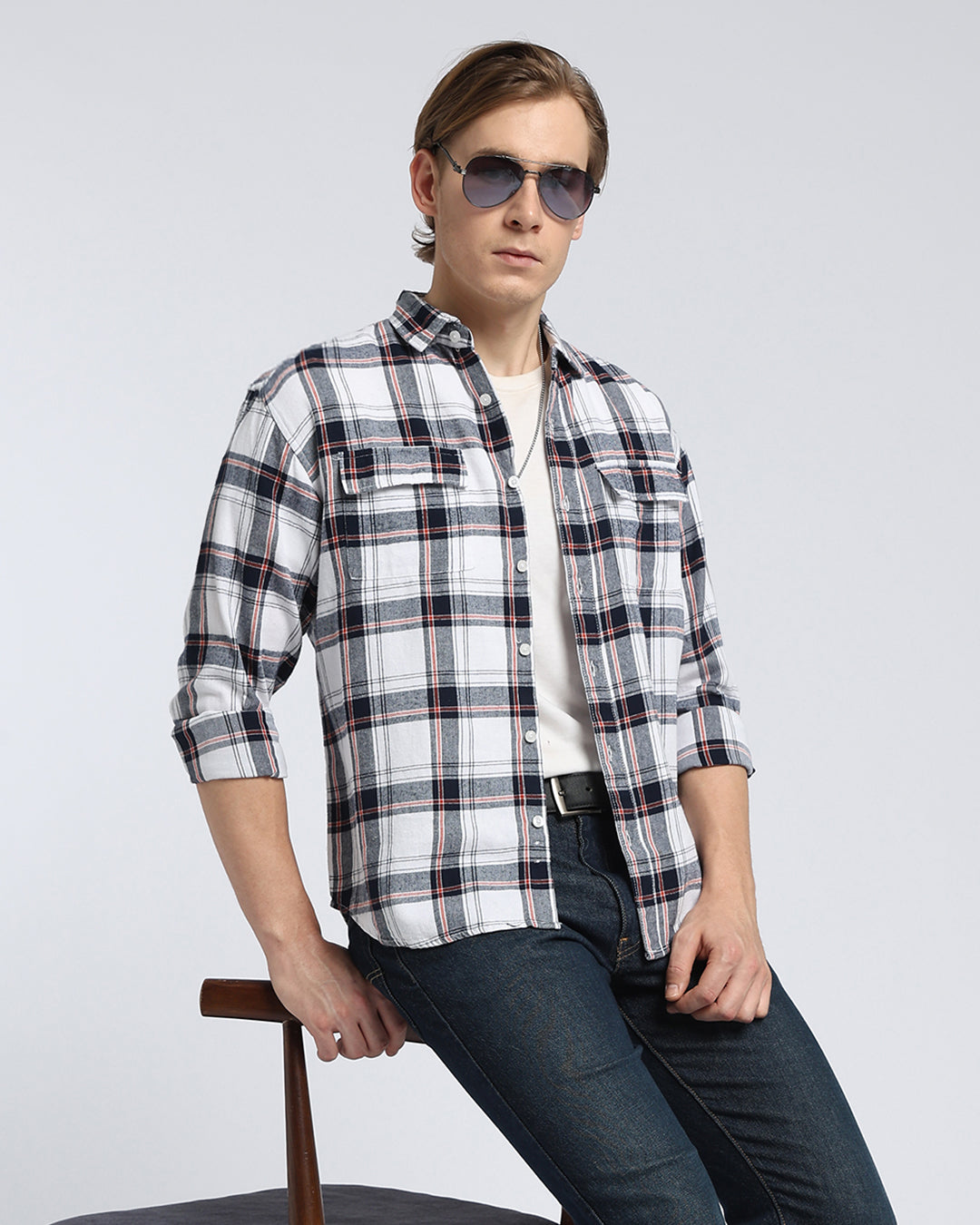 Classic Multicolour Checked Shirt