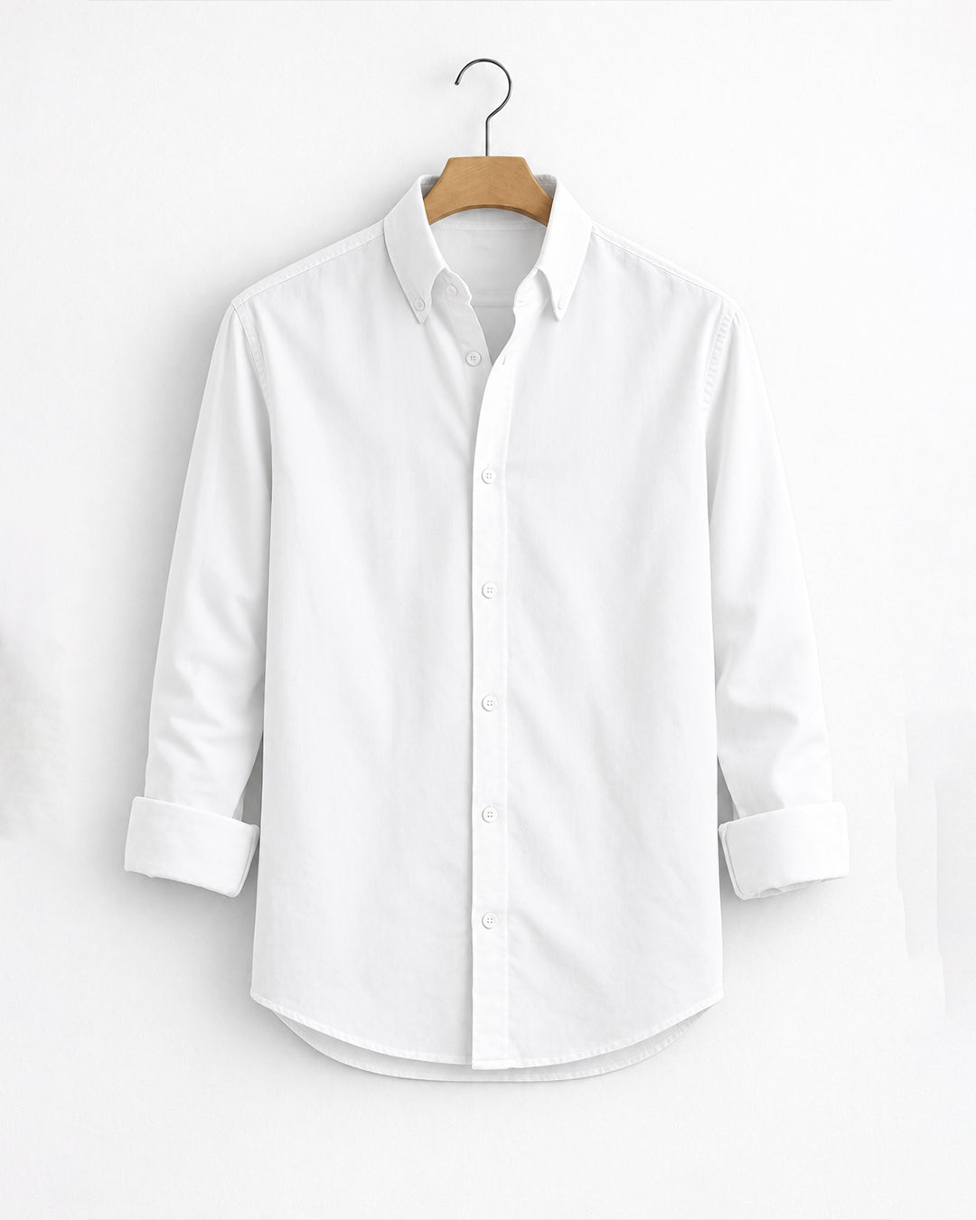 White Button Down Oxford Shirt