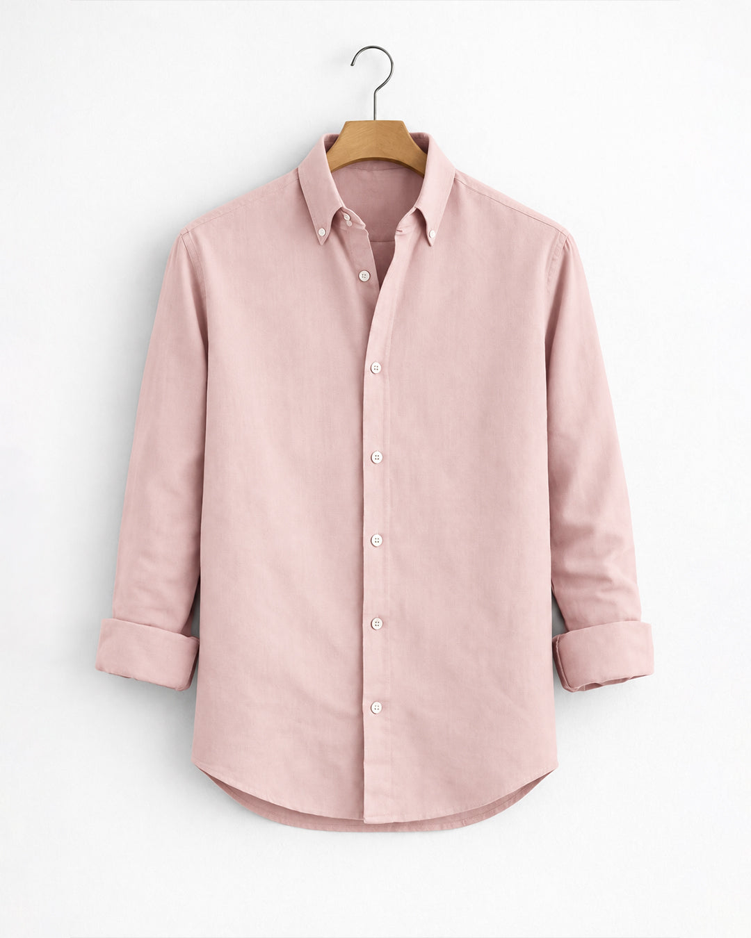 Blush Pink Button Down Oxford Shirt