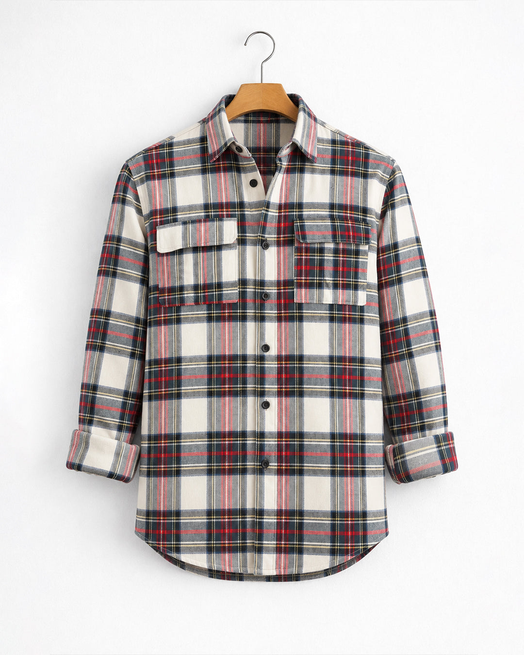 Multicolor Tartan Checked Shirt