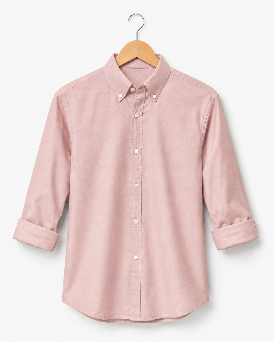 Blush Pink Button Down Oxford Shirt