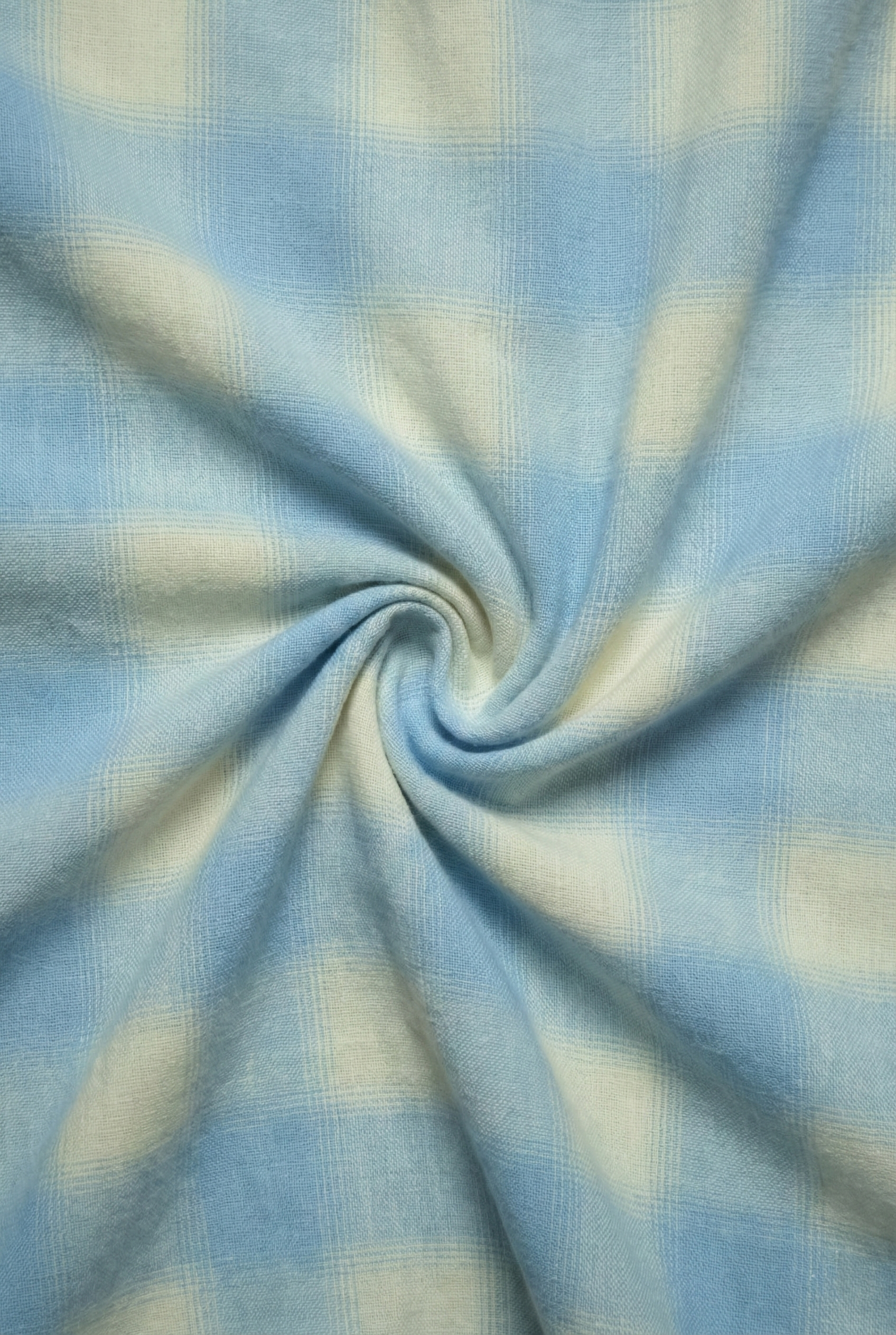 Sky Blue Checked Shirt