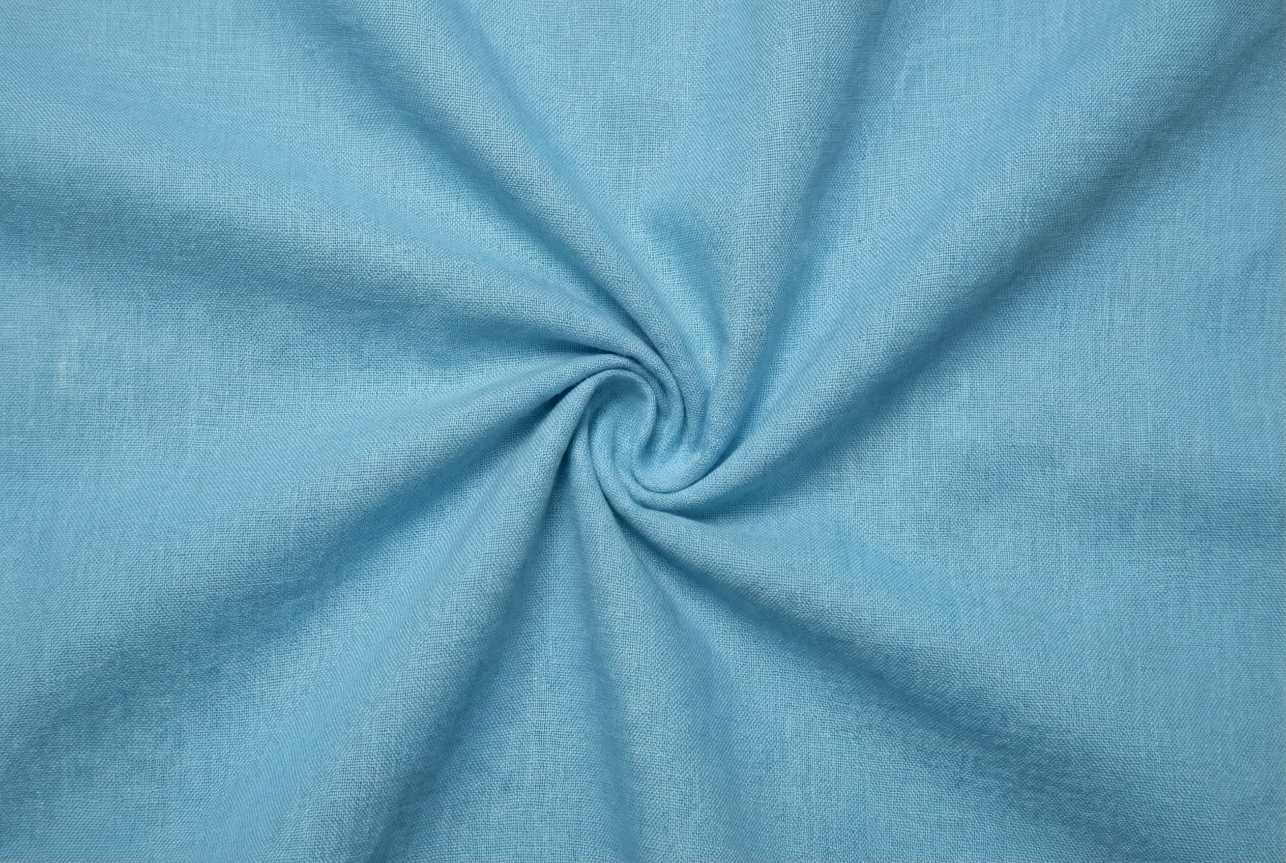 Blue Cotton Linen Shirt