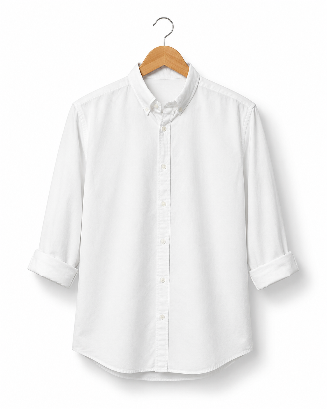 White Button Down Oxford Shirt